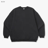 WRAP UP CREW SWEAT / USAコットン裏起毛 Brushing fabric 13.5oz