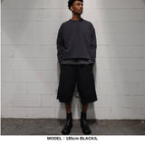 FROST TONE BAGGY SHORTS/裏起毛 BRUSHING FABRIC 10.6oz