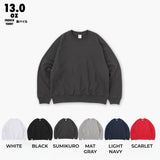 WRAP UP CREW SWEAT / RAGLAN SLEEVE / 裏パイル FRENCH TERRY 13.0oz