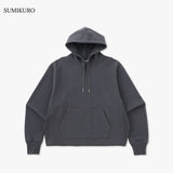 RIBBED EDGE SHORT HOODIE SWEAT / 裏パイル FRENCH TERRY 13.0oz