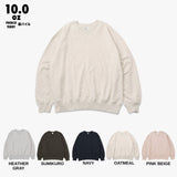 COZY FLOW CREW SWEAT/ORGANIC COTTON 裏パイルFRENCH TERRY 10.0oz