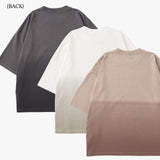 BLOW THROUGH ミディアム丈 MIDIUM SS TEE, GRADATION DYED 9.4OZ