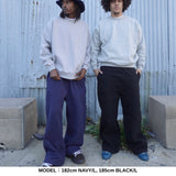 LOUNGE FLOW PANTS SWEAT/USAコットン裏起毛 Brushing fabric 13.5oz