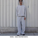 LOUNGE FLOW PANTS SWEAT/USAコットン裏起毛 Brushing fabric 13.5oz