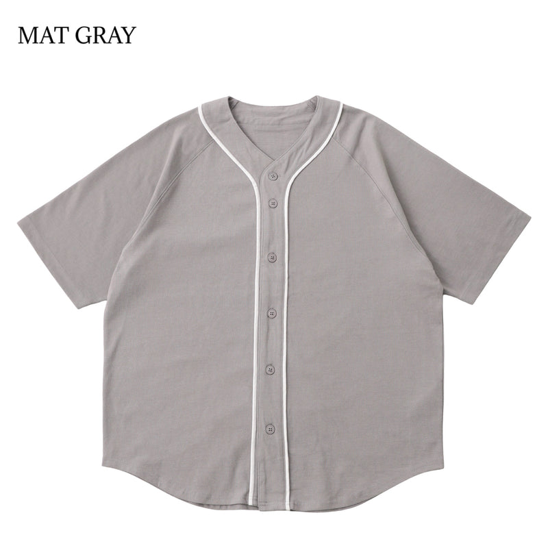 COTTON BASEBALL SHIRTS 9.4OZ