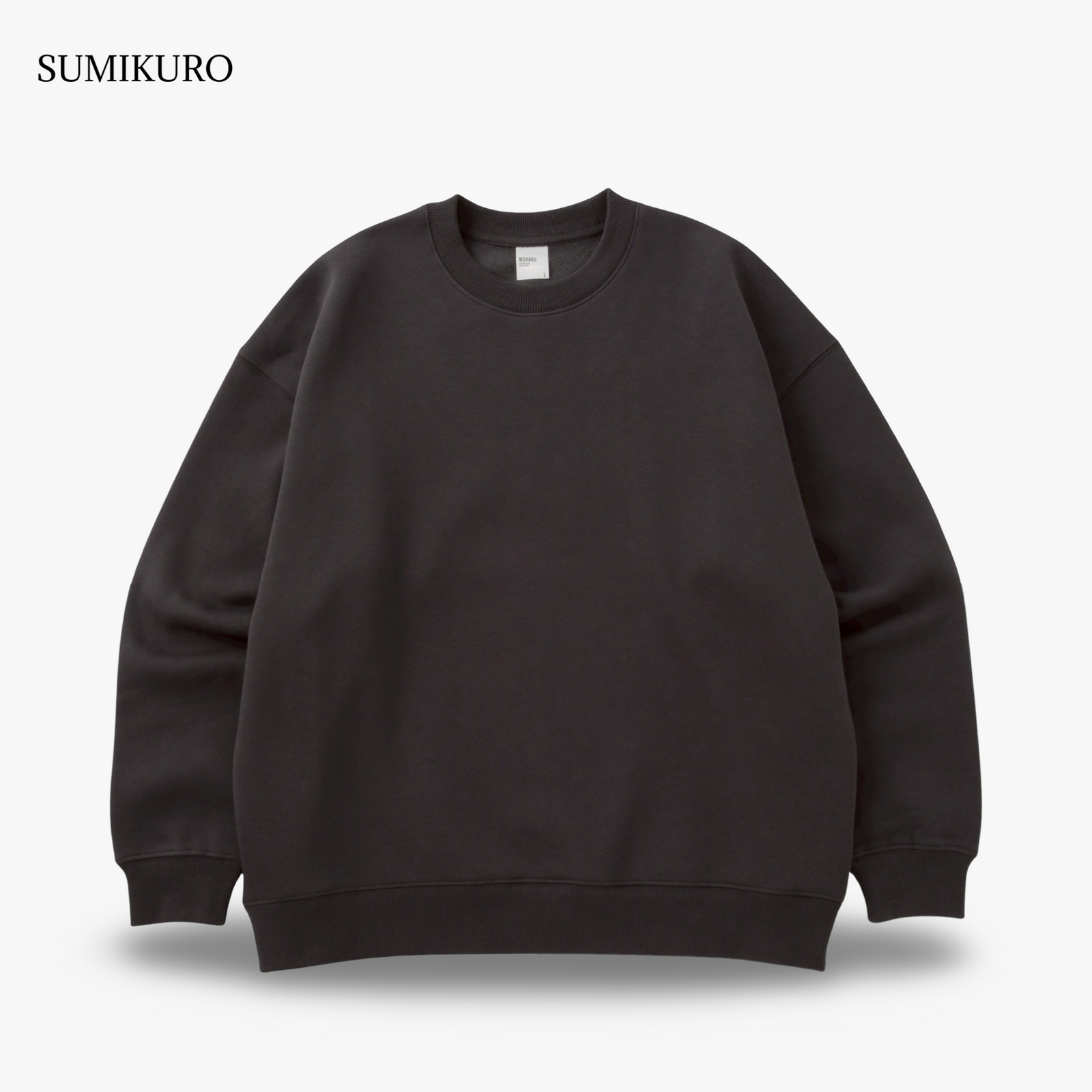 WRAP UP ショート丈 SHORT CREW SWEAT / 裏起毛 Brushing fabric 10.0