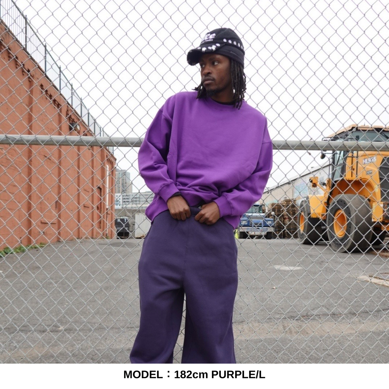 WRAP UP CREW SWEAT / 裏起毛 Brushing fabric 10.0oz – MUHAKU