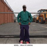 WRAP UP CREW SWEAT / 裏起毛 Brushing fabric 10.0oz