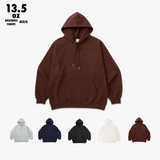 WRAP UP HOODIE SWEAT / USAコットン裏起毛 Brushing fabric 13.5oz