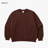 WRAP UP  ショート丈 SHORT CREW SWEAT / USAコットン裏起毛 Brushing fabric 13.5oz