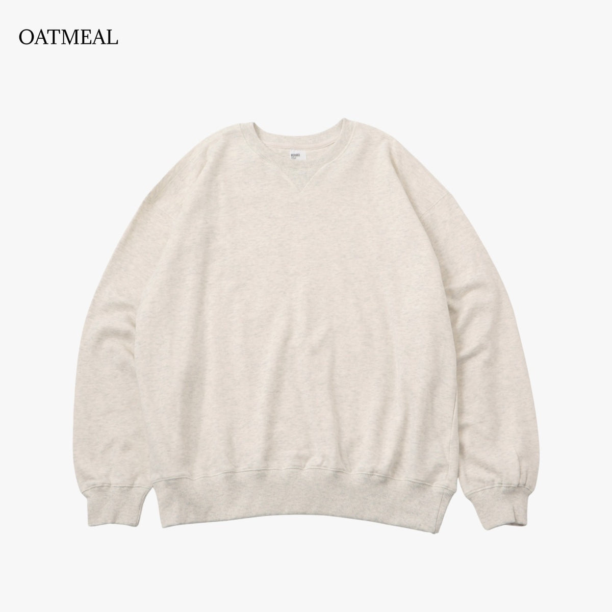 ◎未着 OVY French Terry P/O Sweat (oatmeal) Wilson & Frenchy Oatmeal Organic Terry Hooded Sweat | David