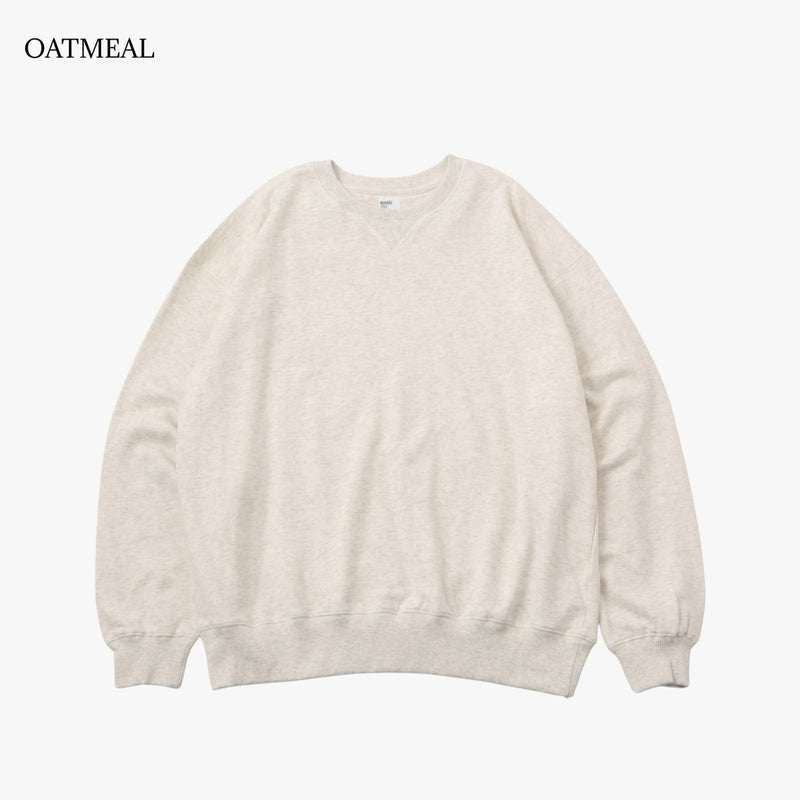 COZY FLOW CREW SWEAT/ORGANIC COTTON 裏パイルFRENCH TERRY 10.0oz