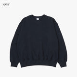 COZY FLOW CREW SWEAT/ORGANIC COTTON 裏パイルFRENCH TERRY 10.0oz