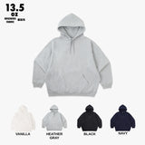 WRAP UP HOODIE SWEAT / USAコットン裏起毛 Brushing fabric 13.5oz