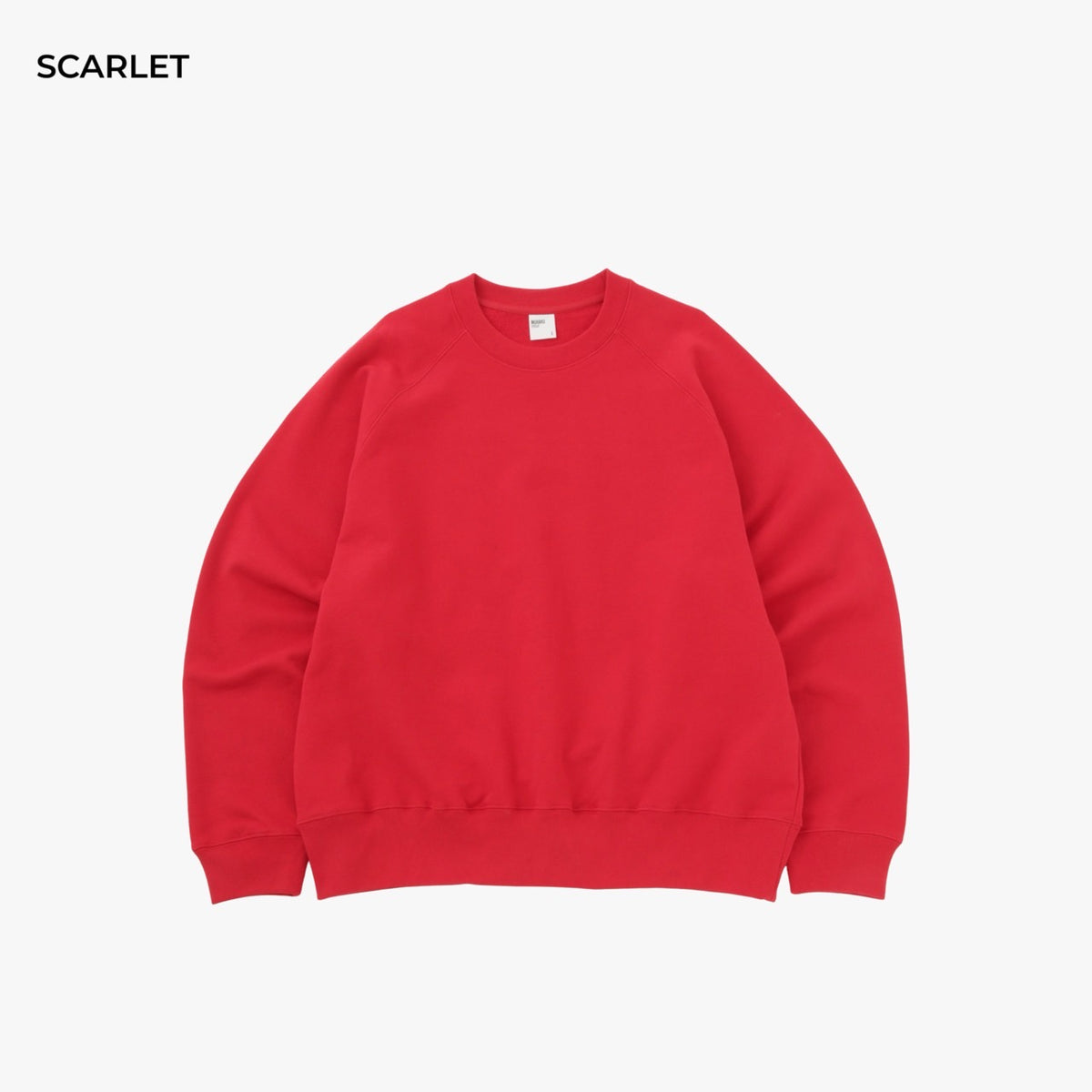 WRAP UP CREW SWEAT / RAGLAN SLEEVE / 裏パイル FRENCH TERRY