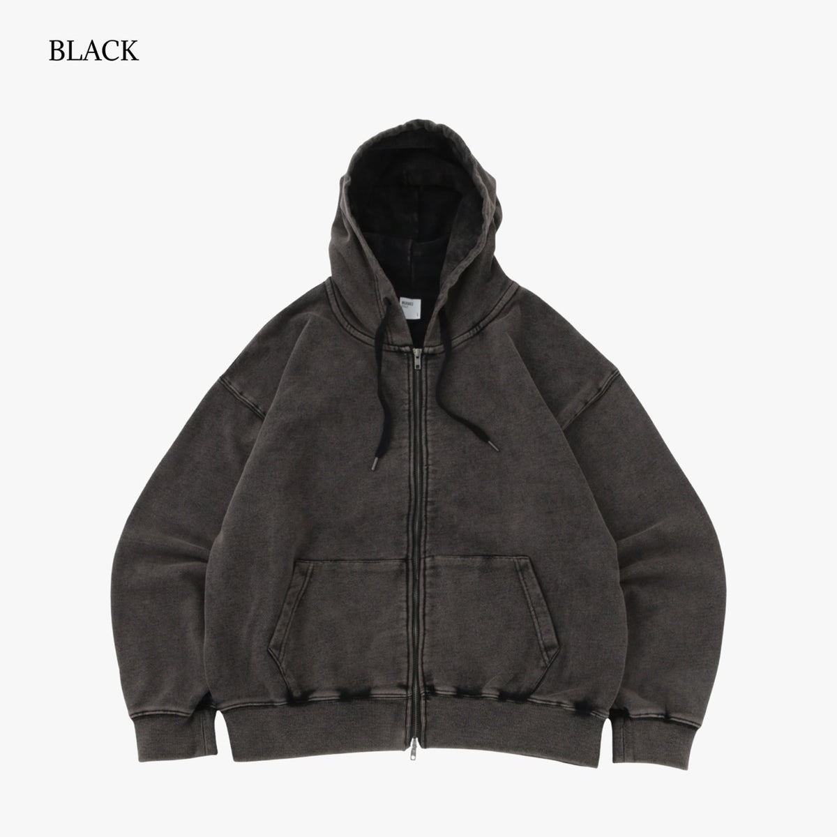 FROST TONE FULL ZIP HOODIE SWEAT / 裏パイル FRENCH TERRY