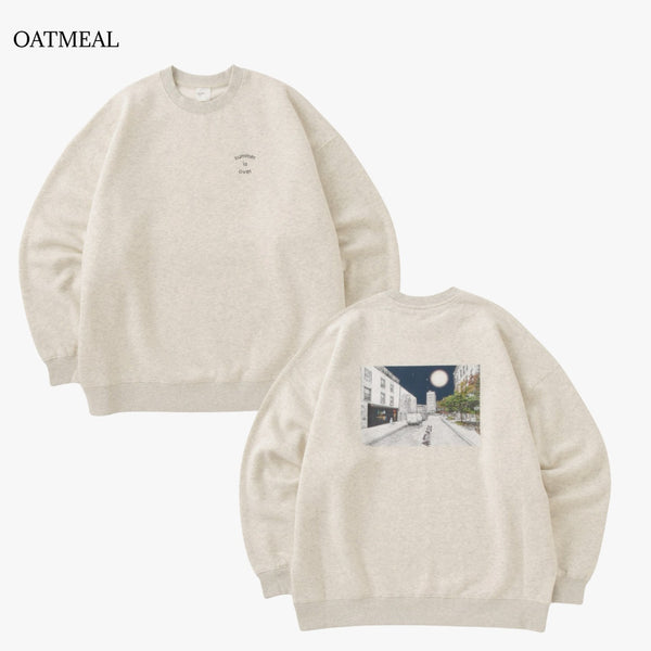 MUHAKU x Antithesis COLLAB CREW SWAET/裏起毛 Brushing fabric 10.0oz