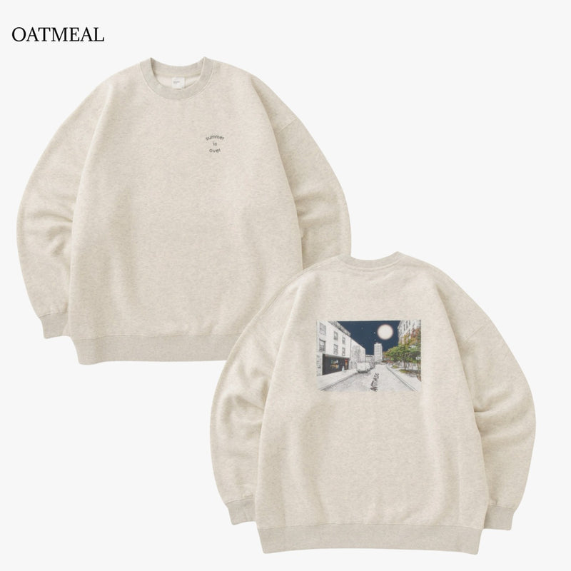 MUHAKU x Antithesis COLLAB CREW SWAET/裏起毛 Brushing fabric 10.0oz