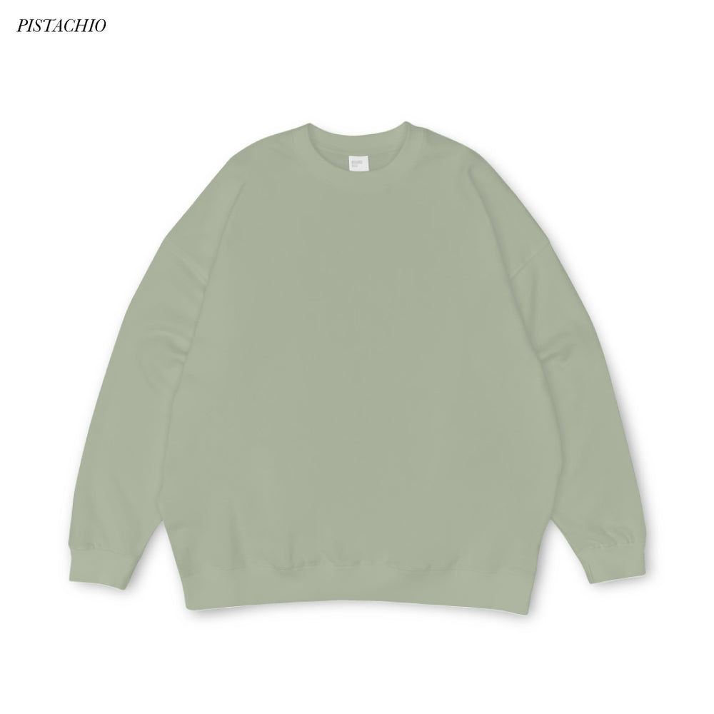 WRAP UP CREW SWEAT / 裏起毛 Brushing fabric 10.0oz – MUHAKU